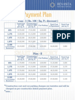 Smart Residency Revanta Payment & Price Plan