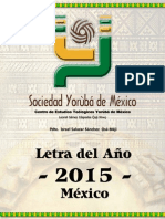 Letra Del Año 2015 - Final