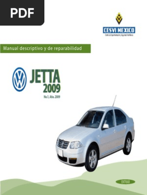 Manual Jetta 2009 Tornillo Vehiculo De Motor