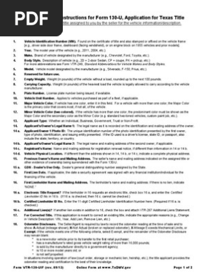 Vtr 130 Uif Identity Document Lien