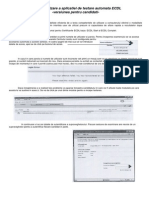 Manual de Utilizare A Aplicatiei de Testare PT Candidati PDF