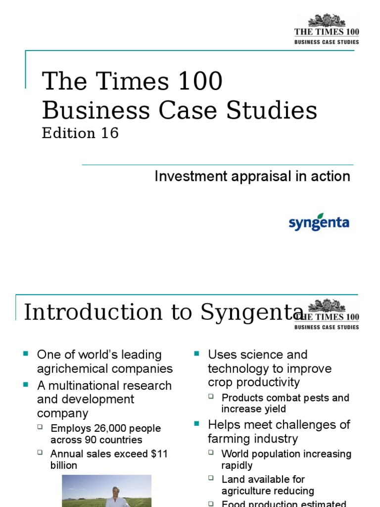 Syngenta case study image