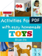 Activities For Kids With Homeade Toys Created From Recyclable Items