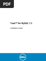 Toad For Mysql Installation Guide Installationguide 4998 PDF