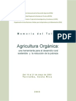 Agricultura Orgánica. Una Herramienta Para El Desarrollo Sostenible