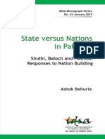 State Versus Nations in Pakistan by Ashok Behuria