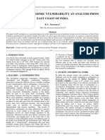 Coastal Zones - Seismic Vulnerability An Analysis From East Coast of India