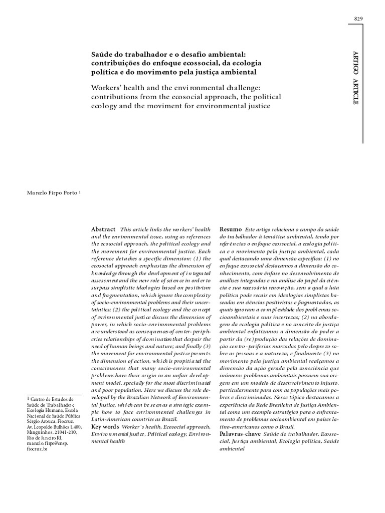 ST e SA PDF Promoção de saúde Sociologia