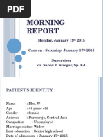 Morning Report Fariz