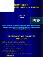 Basal Insulin Failure: Next Steps in Diabetes Treatment
