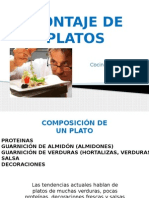 Montaje de Platos