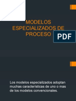 Modelos Especializados de Procesos