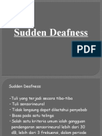 Sudden Deafness Causes