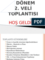 Sinif 1. Donem 2. Veli Toplantisi