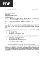 Indian Olympic Association (IOA) Election Report