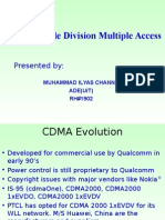 CDMA - Code Division Multiple Access
