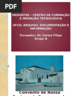Convento de Nossa Senhora Da Esperança de Vila Apresentação PP Trabalho de Grupo