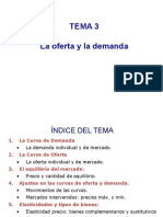 Tema 3 Oferta y Demanda