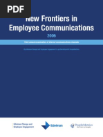 New Frontiers in Employee Communications, Edelman 2006