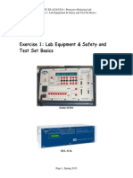 MTU EE-4224/5224 – Lab Equipment Safety and Test Set Basics