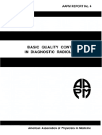 Basic Quality Control in Diagnosic Radiology