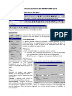 EXCEL Meniuri, Diagrame