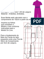 Macacão Modelo