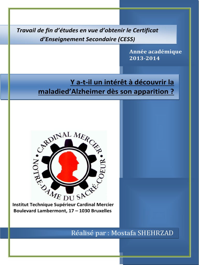 Maladie D'alzheimer | PDF | Maladie d'Alzheimer | Démence