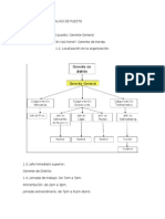 Desarrollo Del Analisis de Puesto