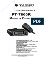 Manual do Yaesu FT-7800r