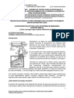 Boiler Solar Sencillo para Obtener Agua Caliente Totalmente Gratis PDF