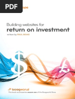 Building Websites for Return on Investment