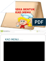 Mereka Bentuk Kad Menu