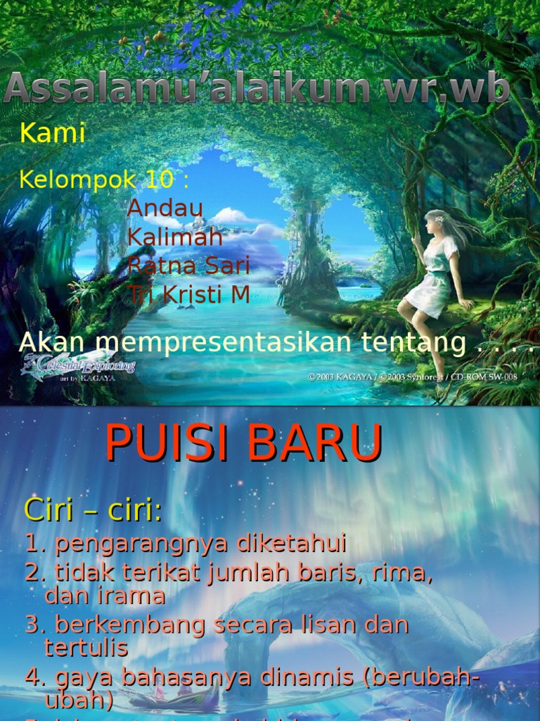 Puisi Baru Untuk Cinta