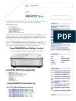 (Download) Canon PIXMA MP250 Driver - Free Printer Driver DownloadFree Printer Driver Download PDF