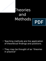 Teaching Methods Theories and Learning Styles
