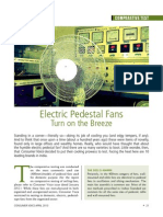 Know Your Electric Pedestal Fans