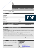 ISIS Acceptance Form