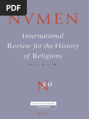 Nvmen Vol 50 Pdf Hermeneutics Exegesis