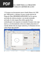 Download TUTORIAL GIMP HACER UN RELOJ CARTIER DE DIAMANTES by aquajamo SN25433885 doc pdf