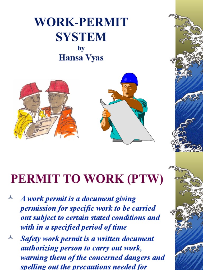 work permit.ppt | Flammability | Chemistry
