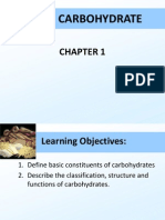 Chapter 1 - Carbohydrate