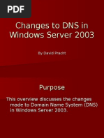 Download Changes to DNS by mjrbacon SN2543419 doc pdf
