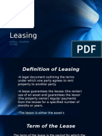 Leasing