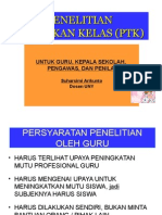 Penelitian Tindakan Kelas