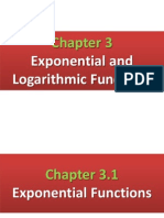 Exponential and Logarithmic Functions