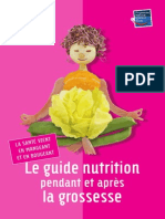 Le Guide Nutrition Pendant Et Après La Grossesse