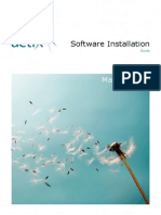 Actix Software Installation