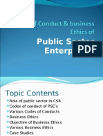 Codes of Conduct & Business Ethics Ob