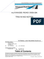 CADAp CADApps Advanced Road Design For AutoCAD Training Notesps Advanced Road Design For AutoCAD Training Notes
